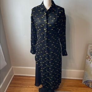 Rachel Comey Button down midi shirt dress